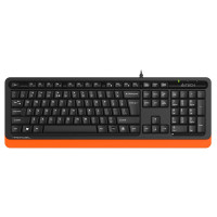 Клавиатура A4Tech Fstyler FKS10 черный/оранжевый USB [1530190]