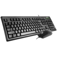 A-4TECH Клавиатура + мышь KRS-8372 клав:черный мышь:черный USB [477618]