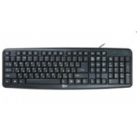 CBR KB 107 Black USB, Клавиатура 104 кл., офисн.
