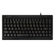 CBR KB 175 Black USB, Клавиатура проводная, мини