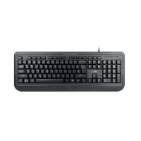 CBR KB 319H, Клавиатура проводная полноразмерная, USB, 104 клавиши, встроенный 2-портовый USB-хаб, ABS-пластик, длина кабеля 1,5 м