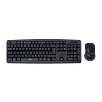 CBR KB SET 710, Комплект (клавиатура + мышь) проводной, USB, длина кабеля 1,8 м; клавиатура: полноразмерная, 104 клавиши; мышь: оптическая, 1000 dpi, 3 кнопки и колесо прокрутки