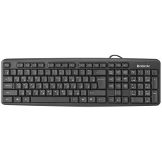 Defender Клавиатура Element HB-520 Black PS/2 [45520] {Проводная, 104+3кн. управление
