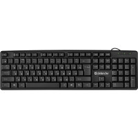 Defender Клавиатура Element HB-520 Black USB [45522] {Проводная, 108кн.+ 3доп.}
