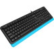 Клавиатура A4Tech Fstyler FK10 Black/Blue
