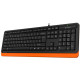 Клавиатура A4Tech Fstyler FK10 Black/Orange