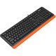 Клавиатура A4Tech Fstyler FKS10 Black/Orange