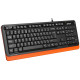 Клавиатура A4Tech Fstyler FKS10 Black/Orange