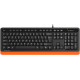 Клавиатура A4Tech Fstyler FKS10 Black/Orange
