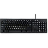Гарнизон Клавиатура GK-120, USB, черный, поверхность- карбон