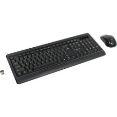 Клавиатура + мышь Gembird KBS-8001 черный USB {Клавиатура+мышь беспроводная 2.4ГГц/10м, 1000DPI, мини-приемник}