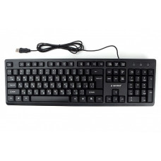 Клавиатура Gembird KB-8355U-BL,{USB,черный, 104 клавиши, кабель 1,5м}