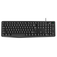 Клавиатура Genius Smart KB-117, {Черный, проводная, USB, 104 клавиши, защита от проливаний, регулировка наклона} [31310016402]