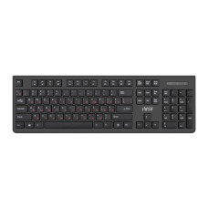 Проводная клавиатура HIPER OK-4000 {Мебранная, 104к, Fn, ноутбучные кнопки, кабель 1.5м, USB}