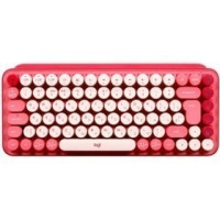 920-010718 Клавиатура беспроводная Logitech POP KEYS, Heartbreaker Rose