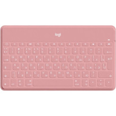920-010122 Logitech Клавиатура Keys-To-Go механическая розовый USB беспроводная BT Multimedia for gamer