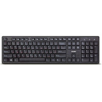 Беспроводная клавиатура Sven KB-E5800W чёрная (104 кл.+12Fn, Slim, островн.кл.)