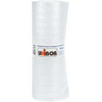 Пленка воздушно-пузырьковая Unibob ш.40см д.5м 2-сл. 75г/м2 прозрачный [47069]