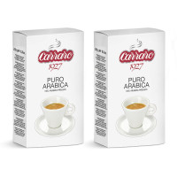 Кофе молотый Carraro Arabica 100% 2х250 гр