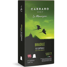 Кофе в капсулах Carraro Brasile 10 шт