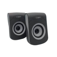 CBR CMS 366 Grey, Акустическая система 2.0, питание USB, 2х3 Вт (6 Вт RMS), материал корп. пластик, покрытие "софт-тач", 3.5 мм лин. стереовход, регул. громк., длина кабеля 1,2 м, цвет чёрный-серый