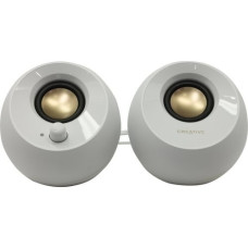 Creative PEBBLE MF1680 2.0 белый 4.4Вт