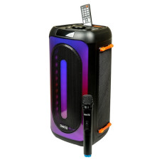 Dialog Oscar AO-150 - акустическая колонка 1.0, 40WRMS, Караоке с беспр. микр., BT+FM+USB+SD+LED