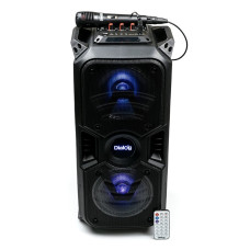 Dialog Oscar AO-11 - акустическая колонка 1.0, 26W RMS, Караоке c микрофоном, BT+FM+USB+SD+LED