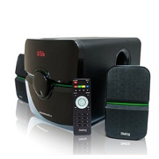 Dialog Progressive AP-203 BLACK {2.1, 18W+2*10W RMS, USB+SD reade}