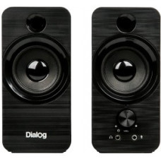 Dialog Stride AST-17UP - акустические колонки 2.0, 10W RMS, PhoneOut, Mic In, черные, питание от USB