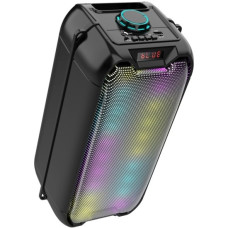 Ginzzu GM-221 {(V5.0), 24Вт, 150Гц- 18кГц, USB-flash, microSD-card, FM-радио, пульт ДУ, батарея 3,6В/2400мАч, эквалайзер}