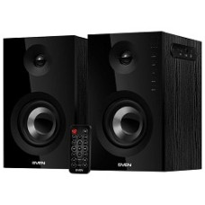 SVEN SPS-721 чёрный {акустическая система 2.0, мощность 2x25 Вт (RMS), USD/SD, пульт ДУ, Bluetooth}