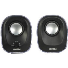 SVEN 330, чёрный (5 Вт, питание USB, подсветка)
