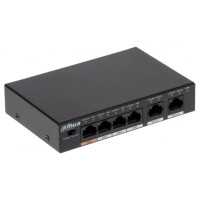 DAHUA DH-PFS3006-4ET-60 4-портовый неуправляемый коммутатор с РоЕ