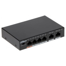 DAHUA DH-PFS3006-4ET-60 4-портовый неуправляемый коммутатор с РоЕ