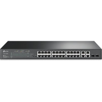 Коммутатор TP-Link TL-SL2428P 24 ports 100Mbps 2x1000Mbps 2xSFP PoE+