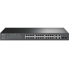 Коммутатор TP-Link TL-SL2428P 24 ports 100Mbps 2x1000Mbps 2xSFP PoE+