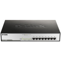 Коммутатор D-Link DGS-1008MP 8 ports 1000Mbps