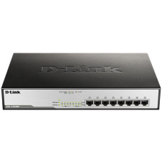 Коммутатор D-Link DGS-1008MP 8 ports 1000Mbps