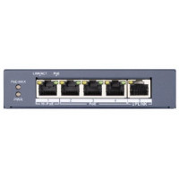 HIKVISION DS-3E0505HP-E 3 RJ45 1000M PoE с грозозащитой 6кВ
