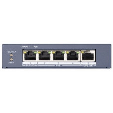 HIKVISION DS-3E0505HP-E 3 RJ45 1000M PoE с грозозащитой 6кВ
