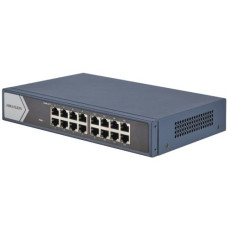 HIKVISION DS-3E0516-E(B) 16G Коммутатор неуправляемый
