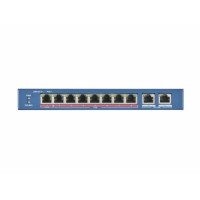 HIKVISION DS-3E0310P-E/M 8 RJ45 100M PoE с грозозащитой 6кВ