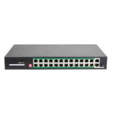 Just JT-H1024WD Неуправляемый 26 портовый PoE коммутатор в металлическом корпусе
