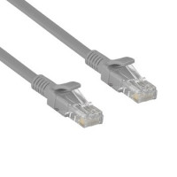 Exegate EX282014RUS Патч-корд Exegate UTP-RJ45-RJ45-5e-CU-5M-GY, UTP, cat.5e, 5м, медь, серый