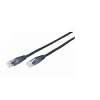 Bion Патч корд UTP кат.5e CCA, 0.5м, черный [BCL-PP12-0.5M/BK]
