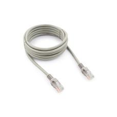 Cablexpert Патч-корд UTP PP12-3M кат.5, 3м, литой, многожильный (серый)
