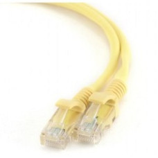 Патч-корд Bion [BPC-U5E101-1M-YL] U/UTP, Cat.5e, AWG 26 (7/0,16мм), CCA, многожильный, PVC, 1м, желтый