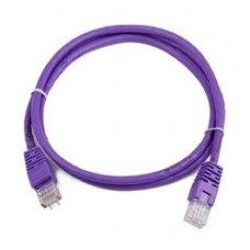 Bion Патч корд UTP кат.5e CCA, 2м, фиолетовый [BCL-PP12-2M/V]