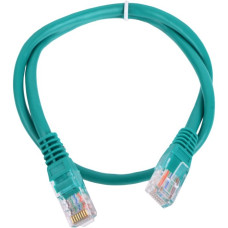 Aopen Патчкорд литой Aopen/Qust UTP кат.5е 0,5м зеленый <ANP511_0.5M_G>